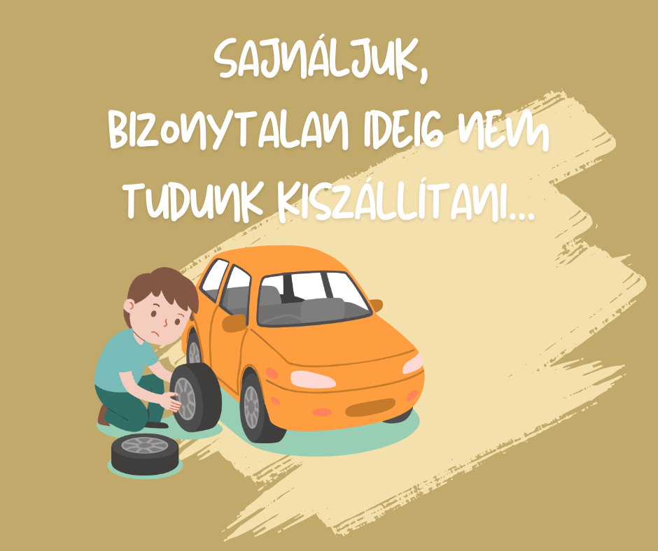 Kiszállítás szünetel